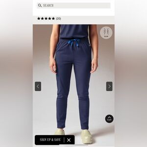 Women's Navy Jogger Pants
